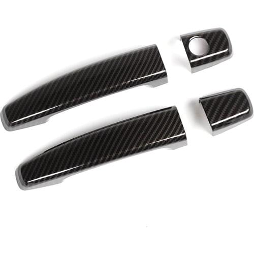 Car Door Handle Cover Trim Stickers ABS for Chevrolet Camaro 2010 2011 2012 2013 2014 2015 Accessories