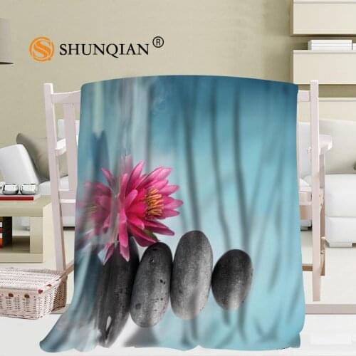 Custom Stone Blanket Office Sofa Blanket Portable Soft Blanket Bed Plane Travel Adult Home Blanket