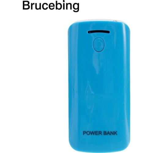 Portable LED USB 5V 2x 18650(no) Power Bank Box Case Kit DIY Cell External Battery Charger Backup Shell for Mobile Phone#1