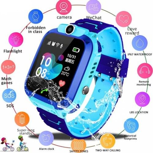 Q12B Smart watch for kids Intelligent Watch Smartwatch Phone Watch for Android IOS 2G SIM Card LBS Positioning 828