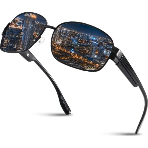 Coating Lens Polarized Goggle Pilot Sunglasses Men Designer Driving Outdoor Retro Glasses for Gift Eyewear Gafas De Sol Mujer