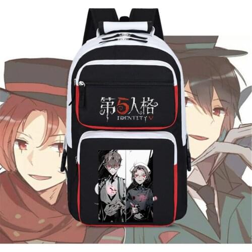 Anime Identity V Logo New Travel Bags Leisure Laptop bag Teenagers Students School Bag The large capacity Backpack