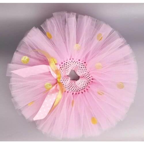 Candy Donut Baby Girls Tutu skirt Baby Birthday Party Costume Kids Dance Skirt Infant Toddler Tulle Skirt Newborn clothes