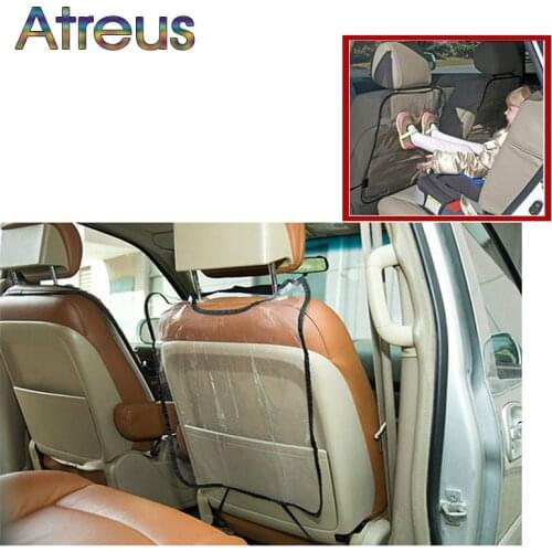 Car Seat Back Child Protector Cover Anti Kick Pad for Renault Megane 2 Captur Mitsubishi ASX Suzuki Vitara Jeep Peugeot 307 308