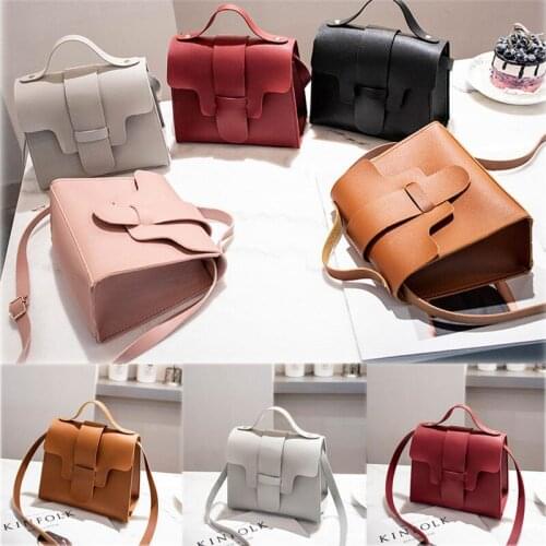2019 Hot Fashion Women Shoulder Bag PU Leather Envelope Crossbody Messenger Handbag Purse