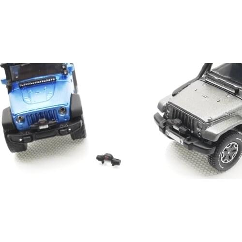 1:64 hand-made simulation winch for off-road vehicle model Car garage scene decoration