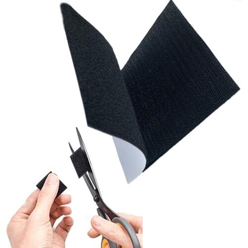 1 Pcs Hook Loop Tape 10x15 cm Self Adhesive Non Slip Carpet Pads Couch Hook Loop Tape Double-Side Sticky Cushion Gripper Keep