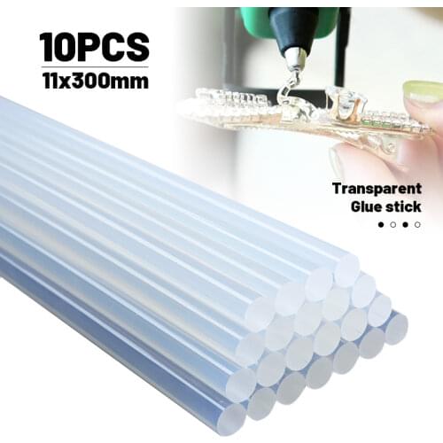 10/20/50pcs 11x300mm Hot Melt Glue Stick 11mm For Electric Glue Gun Craft DIY Hand Repair Accessories Adhesive Sealing Stick