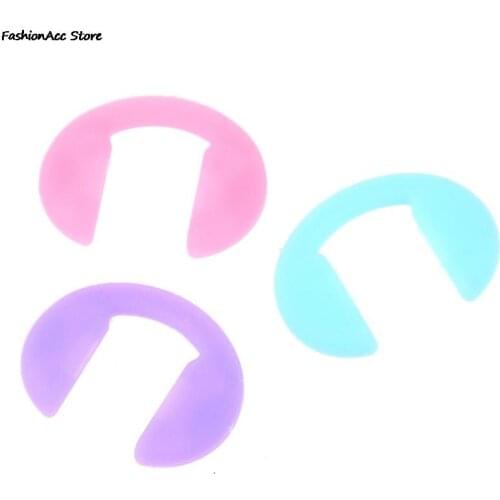 10 Colors U Shape Anti-Slip Nose Pad Silicone Stick On Pad Eyeglass Sunglasses
