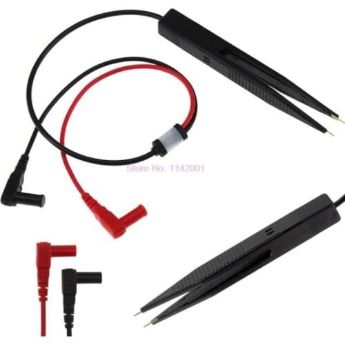 100set Cleqee P1510 SMD Chip component LCR testing tool Multimeter tester meter Pen probe lead tweezers