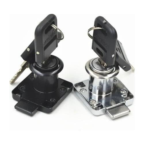 20PCS DESK CUPBOARD CABINET LOCK +2 KEYS Home/Office Drawer Cabinet Door Lock Furniture Security Catch Keys Alike/Keys Different