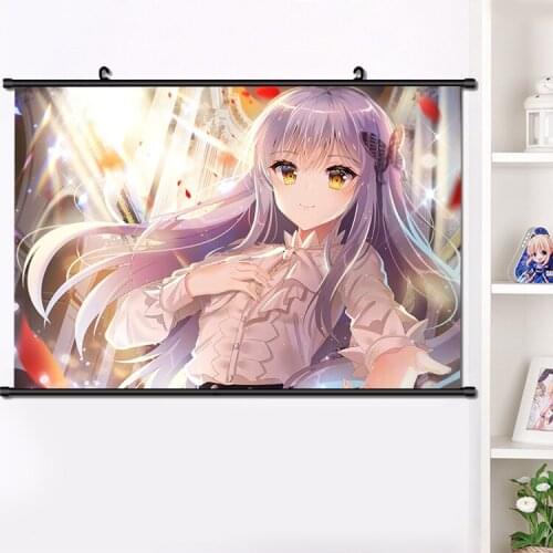 Anime BanG Dream! Maruyama Aya Minato Yukina Wall Scroll Poster Manga Wall Hanging Poster Fashion Home Decoration Art 40*60cm