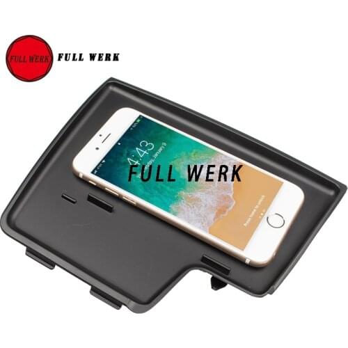 10W Car Phone Wireless Charger Fast Charging Plate Pad Moudle Special for Mazda 6 ATENZA 2016-2018 Accessories