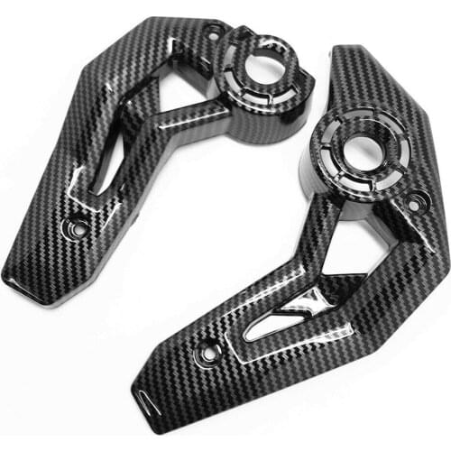 Carbon Fiber Pattern Side Frame Fairing Cowl for Kawasaki Ninja 650 ER6F EX650 2017-2019