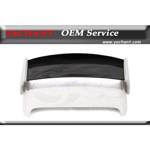 Portion Carbon Blade w/ FRP Rear Spoiler Wing Fit For 08-14 Impreza GRB WRX/STI VS Ver.1 Style Rear Spoiler w/ Break Light