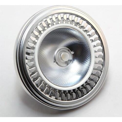 Energy Saving Dimmable 10W 15W COB LED Spotlight AR111 QR111 G53 LED Recessed Downlight DC12V AC110V 220V 2pcs Free Shipping