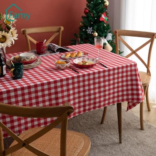 Famy Linen Tablecloths On The Table