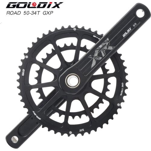 GOLDIX 22S/20S crank 50-34T/53-39T SRAM GXP road folding bicycle SHIMANOR7000/R8000/5800/6800 wide and narrow sprocket crankset