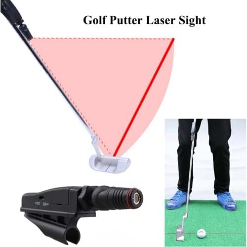 Golf Putter Laser Sight Pointer Putting Training Aim Corrector Improve Line Aids Tools Teaching Putter Aim Putt Help Practice