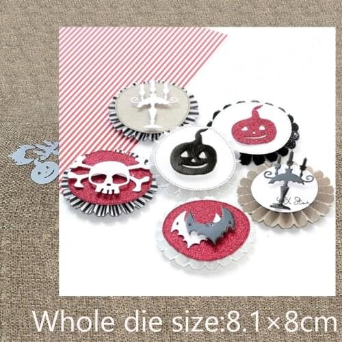 New Design Craft Metal Cutting Die die cuts bat candlestick pumpkin scrapbook Album Paper Card Craft Embossing die cuts
