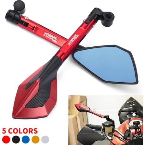 Motorcycle Bluish Reverse Side Mirrors For Honda CBR 600 RR CBR 600RR CBR600rr 2003 2004 2005 2006 2007 Motorbike Accessories