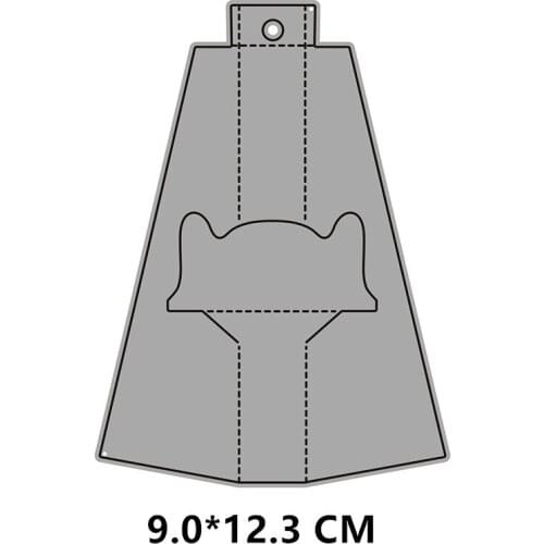 2021 New Frame Support Frame Cutting Dies DIY Scrapbooking Embossing Paper Photo Frame Stamps Crafts Template Mould Stencils