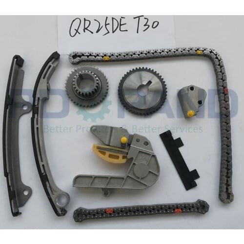QR25DE Engine Timing Chain Distribution Tensioner Kit for Nissan X-TRAIL T30 T31 Almera/Frontier/Sentra/PRIMERA 2.5L