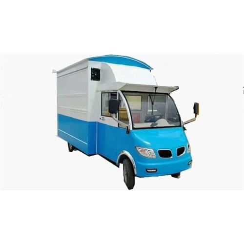 Solar energy food cart ice cream food truck mobile food trailer for sale with free shipping