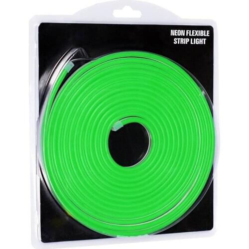 Green Blue Silicon Slim Neon Flex LED Strip SMD2835 12 Volt 7w 6x12mm Neon String Bendable Waterproof For Home Cafe Night Bar