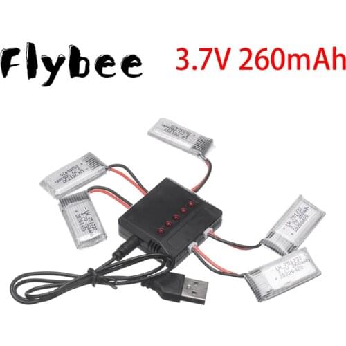 Original Battery 3.7V 260mAh Lipo Battery For H36 Eachine E010 E011 E012 E013 Furibee F36 RCQuadcopter drone part