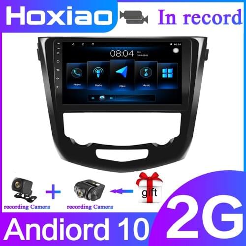 2din For X-Trail X Trail 3 T32 Qashqai 1 J10 2013-2017 Car Radio Multimedia Video Player Navigation GPS IPS RDS DSP Android 10
