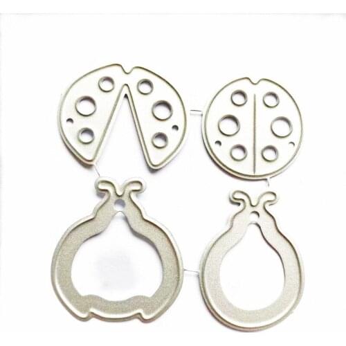 Ladybug Metal Cutting Dies 2021 New Diy Die Molds Scrapbooking Paper Making Die Cuts Crafts