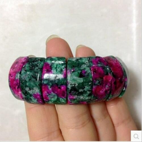 Natural Jade Bangle Charm Jewellery Womens Hand-Carved Jadeite Bracelet Bangles for Women Men Fashion Accessories