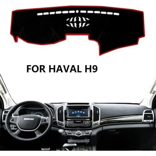 Anti-UV Dashboard Cover Dashmat Mat Pad Car Styling Sun Visor Shade Carpet For Great Wall Haval H9 2015 2016 2017
