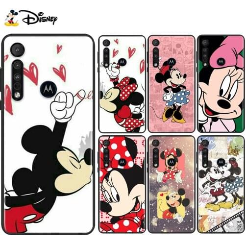 Mickey Mouse Animation For Motorola Edge G Stylus ONE Fusion Marco Hyper G9 G8 E7 E6 Plus PLAY Power Lite Phone Case