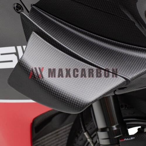 Carbon Fiber Winglets Air Deflector fit for DUCATI Panigale V4/S/R/Speciale/25° Anniversary 2018-2021 original 1:1