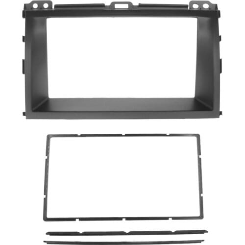 Double Din Radio Fascia For Toyota LEXUS GX470 Land Cruiser Prado 120 Stereo Facia Dash CD Trim Installation Kit