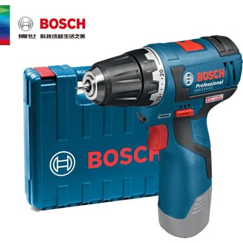 BOSCH 12V Electric Drill Lithium Battery Cordless Drill Rechargeable GSR 12VEC Electric Screwdriver Power Tools With Screws sets