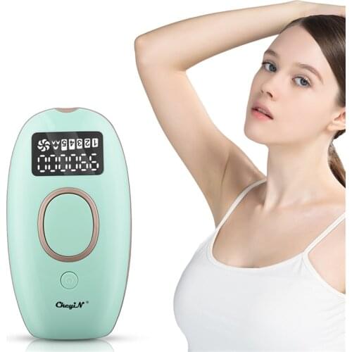 CkeyiN Laser Epilator Painless Permanent Hair Removal Handset Professional Body Hair Depilation Device for Armpit Leg Bikini Arm