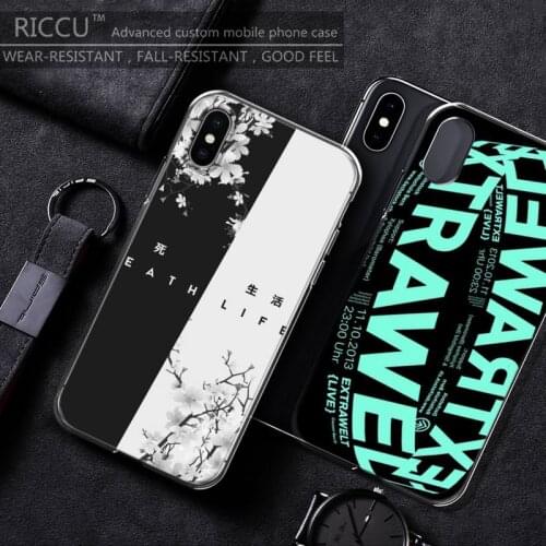 Cool text graffiti art Phone Case For iPhone 11 12 Pro Max X XS XR 7 8 7Plus 8Plus 6S SE Soft Silicone Case cover
