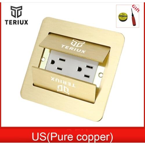 Floor socket/Ground socket/US Power socket home hidden floor receptacle