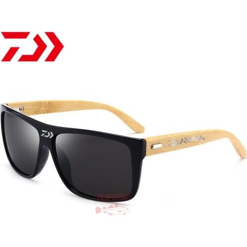 DAIWA Fishing Polarized Sunglasses Men Driver Shades Glasses Vintage Sport Sun Glasses Fishing Eyewear UV Protection Glasses