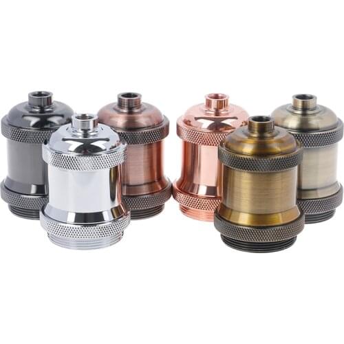 Smart Home Practical Retro Edison Lamp Socket E27 Decorative Vintage Pendant Lampholder retro lampholder wireless bulb holder