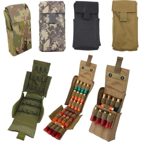 Tactical Airsoft 25 Shot gun Shell Bandolier Ammo Pouch 12GA 12 Gauge Ammo Shotgun Bullet Shell Holder magazine Bags pouch