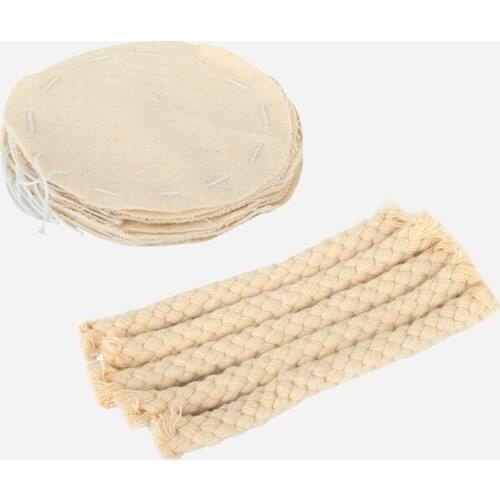 Timemore Coffee Maker Pot Siphon Pot Filter Cloth Coffee Appliance Accessories Filter Cloth Lampwick Coffee Accessories