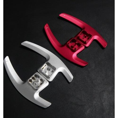 Metal Steering Wheel Paddle Shift Extension Replacement For Audi TT TTS TTRS R8 2017 2018 2019 Car Accessories