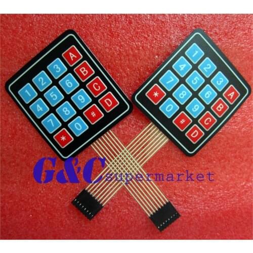 10pcs 4 x 4 Matrix Array 16 Key Membrane Switch Keypad Keyboard diy electronics