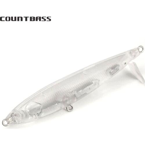 10pcs Blank Hard Lures 86mm Unpainted Fishing Baits, Pencil, Jigging Minnow, Wobblers, Free shipment