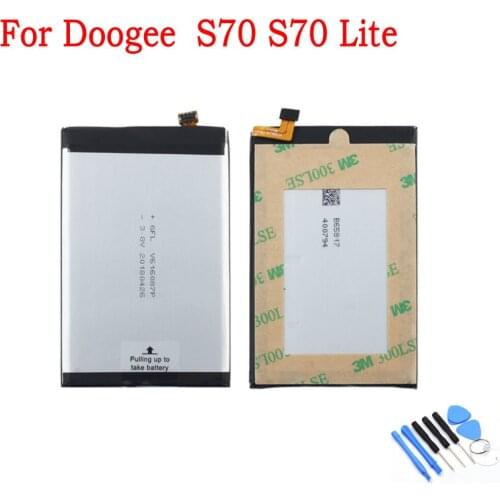 100% NEW Original 5500mAh Battery For Doogee S70 S70 Lite Mobile phone