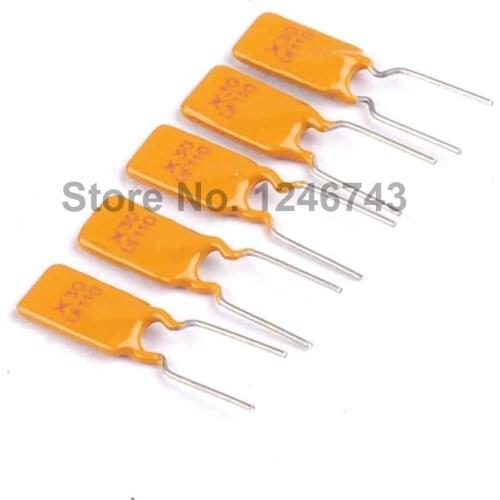20PCS PPTC Polyswitch Resettable Fuse Protection 30V 1.1A 1100MA